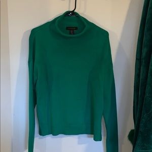 Tahiti Green Turtleneck Sweater
